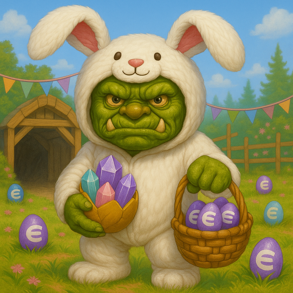 Easter ENJ Excavators seasonal NFT